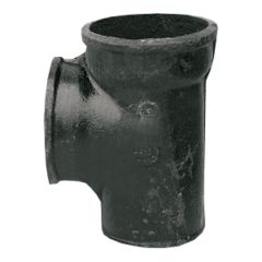 Тройник чугунный прямой 150х150 90°, фото  - Метэкс