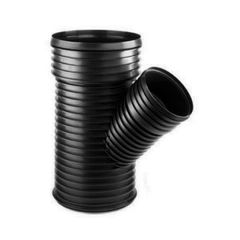 Тройник Корсис DN/OD 200 SN 8 45°, фото  - Метэкс