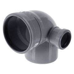 Отвод РР 110х90° с выходом 50 (правый), фото  - Метэкс