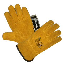 Перчатки РОСМАРКА цельноспилковые Драйвер желтый 40С РТ2103, фото  - Метэкс