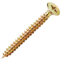 Саморез универсальный SG 6,0х60 желтый цинк, фото  - Метэкс