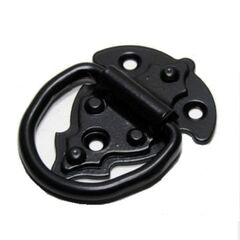 Ручка Кольцо НОЭЗ РКО-50-S черный матовый, фото  - Метэкс