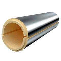 Скорлупа ППУ 76/40 с фольгированным покрытием, фото  - Метэкс