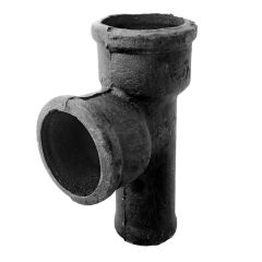 Тройник чугунный прямой 50х50 90°, фото  - Метэкс