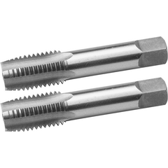 Комплект ручных метчиков М16 х 1.5 9ХС (2шт) ЗУБР 4-28006-16-1.5-Н2, фото  - Метэкс