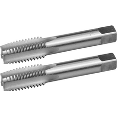 Комплект ручных метчиков М16 х 2.0 9ХС (2шт) ЗУБР 4-28006-16-2,0-Н2, фото  - Метэкс