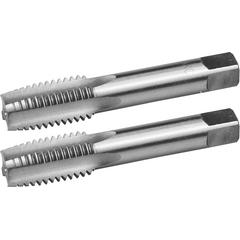 Комплект ручных метчиков М18 х 2.0 9ХС (2шт) ЗУБР 4-28006-18-2,0-Н2, фото  - Метэкс