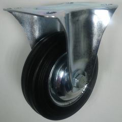 FC46 (L) Ролик неповоротный d 100 мм (55 кг), фото  - Метэкс