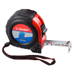 Рулетка 8 м х 25 мм обрезиненный корпус ЗУБР 34056-08-25, фото  - Метэкс