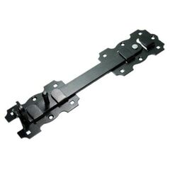 Щеколда большая НОЭЗ ЩБ-250-П-S черный матовый, фото  - Метэкс