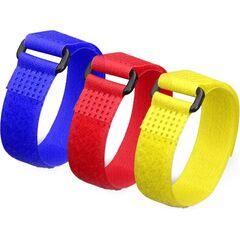 Хомут-стяжка велькро НАБОР (12 шт.) КСВ-Н 20х450, фото  - Метэкс