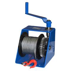 Лебедка ручная червячная тросовая (1 т, 40 м) TOR ЛЧ-1 (1015830), фото  - Метэкс