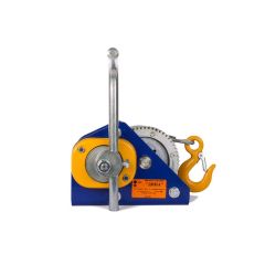 Лебедка ручная барабанная тросовая (0,25 т, 10 м) TOR Дина 2501025, фото  - Метэкс