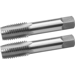 Комплект ручных метчиков М20 х 2.5 9ХС (2шт) ЗУБР 4-28006-20-2,5-Н2, фото  - Метэкс