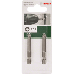 Бита PH2 х 49 мм 2 шт XH DIY BOSCH 2609255920, фото  - Метэкс