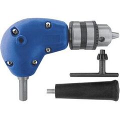 Переходник для дрели угловой с патроном, 90 градусов FIT 37850, фото  - Метэкс