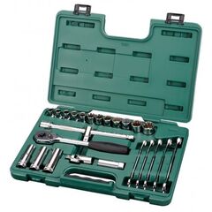 Набор инструментов 1/2" 25 предметов SATA 09506, фото  - Метэкс