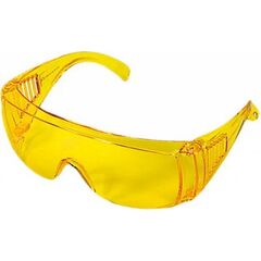 Очки защитные открытого типа желтые ударопрочный поликарбонат Россия Сибртех, фото  - Метэкс