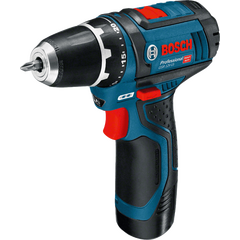 Дрель-шуруповерт аккум. BOSCH (2 а/б 2А*ч 12В, ЗУ) GSR 12V-15 (0601868109), фото  - Метэкс