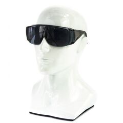 Очки защитные открытого типа затемненные ударопрочный поликарбонат Россия Сибртех, фото  - Метэкс