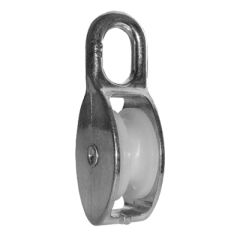 Блок одинарный (нейлон) 20 мм, фото  - Метэкс