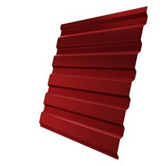 Профнастил С-44 0,7 1,047 RAL 3003 рубин, фото  - Метэкс