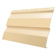 Сайдинг корабельная доска 228(255) 0,5 RAL 1014 слоновая кость, фото  - Метэкс