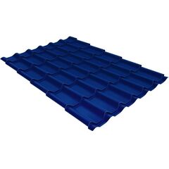 Металлочерепица Монтеррей 0,5 1,18 RAL 5005 синий, фото  - Метэкс