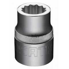 Головка торцевая 3/4" 25 мм 12-гранная SATA 16607, фото  - Метэкс