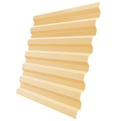 Профнастил С-21 0,7 1,051 RAL 1014 слоновая кость, фото  - Метэкс