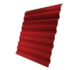 Профнастил С-10 0,5 1,155 RAL 3003 рубин, фото  - Метэкс