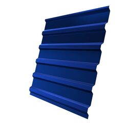 Профнастил С-44 0,5 1,047 RAL 5005 синий, фото  - Метэкс