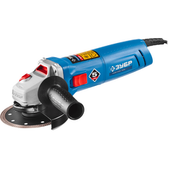 Шлифмашина угловая ЗУБР (125 мм, 1200 Вт) УШМ-П125-1200 ЭПСТ (УШМ-П125-1200 ЭПСТ), фото  - Метэкс