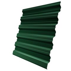 Профнастил НС-35 0,7 1,070 RAL 6005 зеленый мох, фото  - Метэкс