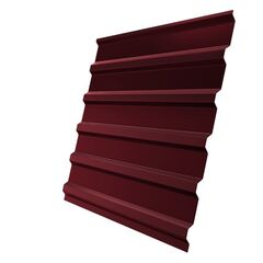 Профнастил С-44 0,5 1,047 RAL 3005 красное вино, фото  - Метэкс