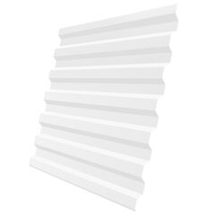 Профнастил С-21 0,5 1,051 RAL 9003 сигнально-белый, фото  - Метэкс