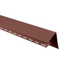 Околооконная планка Альта Профиль 3 м Красно-коричневый, фото  - Метэкс