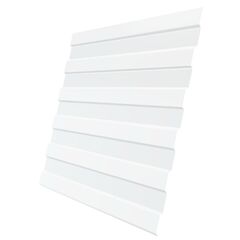 Профнастил С-8 0,5 1,20 RAL 9003 сигнально-белый, фото  - Метэкс