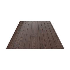 Профнастил С-8 0,5 1,20 темное дерево, фото  - Метэкс