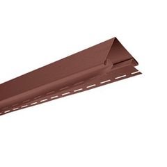 Наружный угол Альта Профиль 3 м Красно-коричневый, фото  - Метэкс