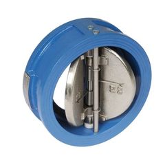 Клапан обратный двухстворчатый Ду 80 "Хлопушка", фото  - Метэкс