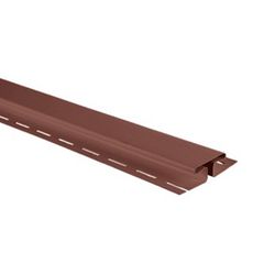 Соединительная планка Альта Профиль 3 м Красно-коричневый, фото  - Метэкс
