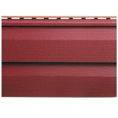 Сайдинг Альта Профиль красный 3660 мм, фото  - Метэкс