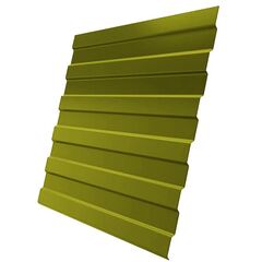 Профнастил С-8 0,5 1,20 RAL 1018 желтый, фото  - Метэкс