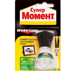 Клей Момент Супер Профи Плюс 5 г, фото  - Метэкс