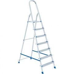 Стремянка 7 ступеней алюминиевая Сибртех 97717, фото  - Метэкс