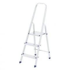 Стремянка 3 ступени алюминиевая Сибртех 97713, фото  - Метэкс
