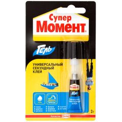 Клей Момент Супер гель 3 г мультикарта, фото  - Метэкс