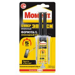 Клей Момент холодная сварка Супер Эпокси Формула5 14 мл 2077263, фото  - Метэкс