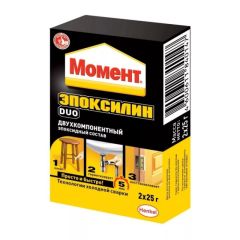 Клей Момент холодная сварка Эпоксилин DUO 2*25 мл, фото  - Метэкс